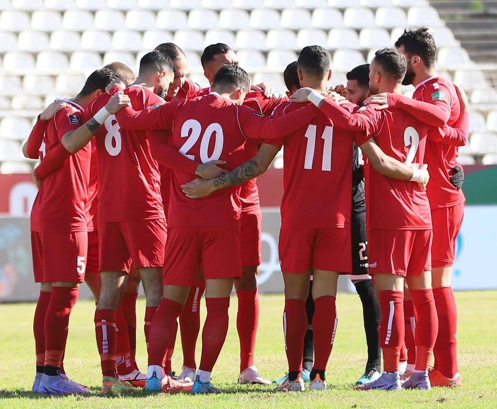 Football Lebanon - منتخب لبنان بالأحمر أمام سورية