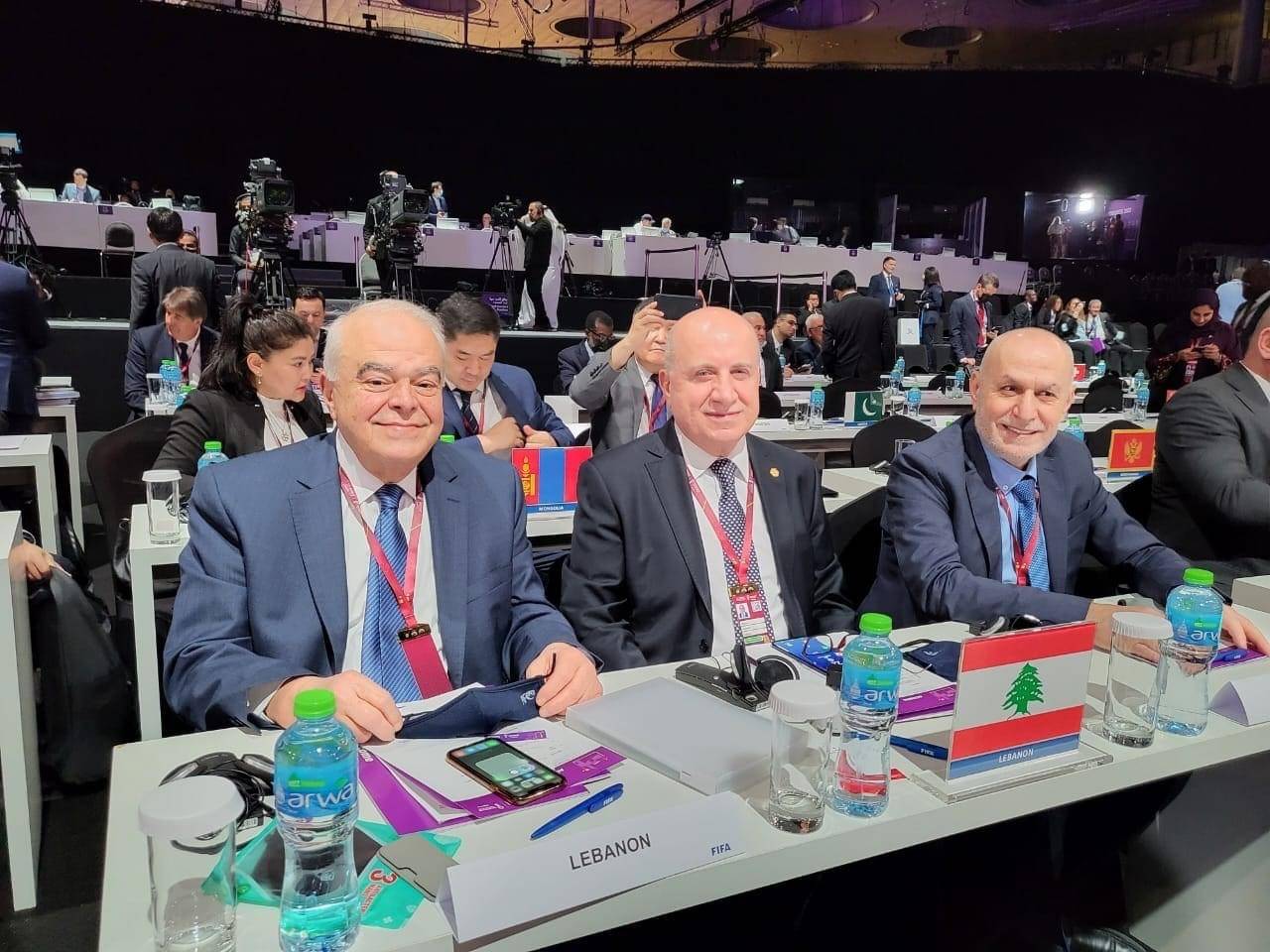Football Lebanon - في كونغرس الفيفا، حيدر يترأس  الوفد اللبناني