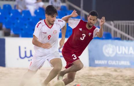 Football Lebanon - خسارة ثانية للبنان في بطولة غرب آسيا للكرة الشاطئية