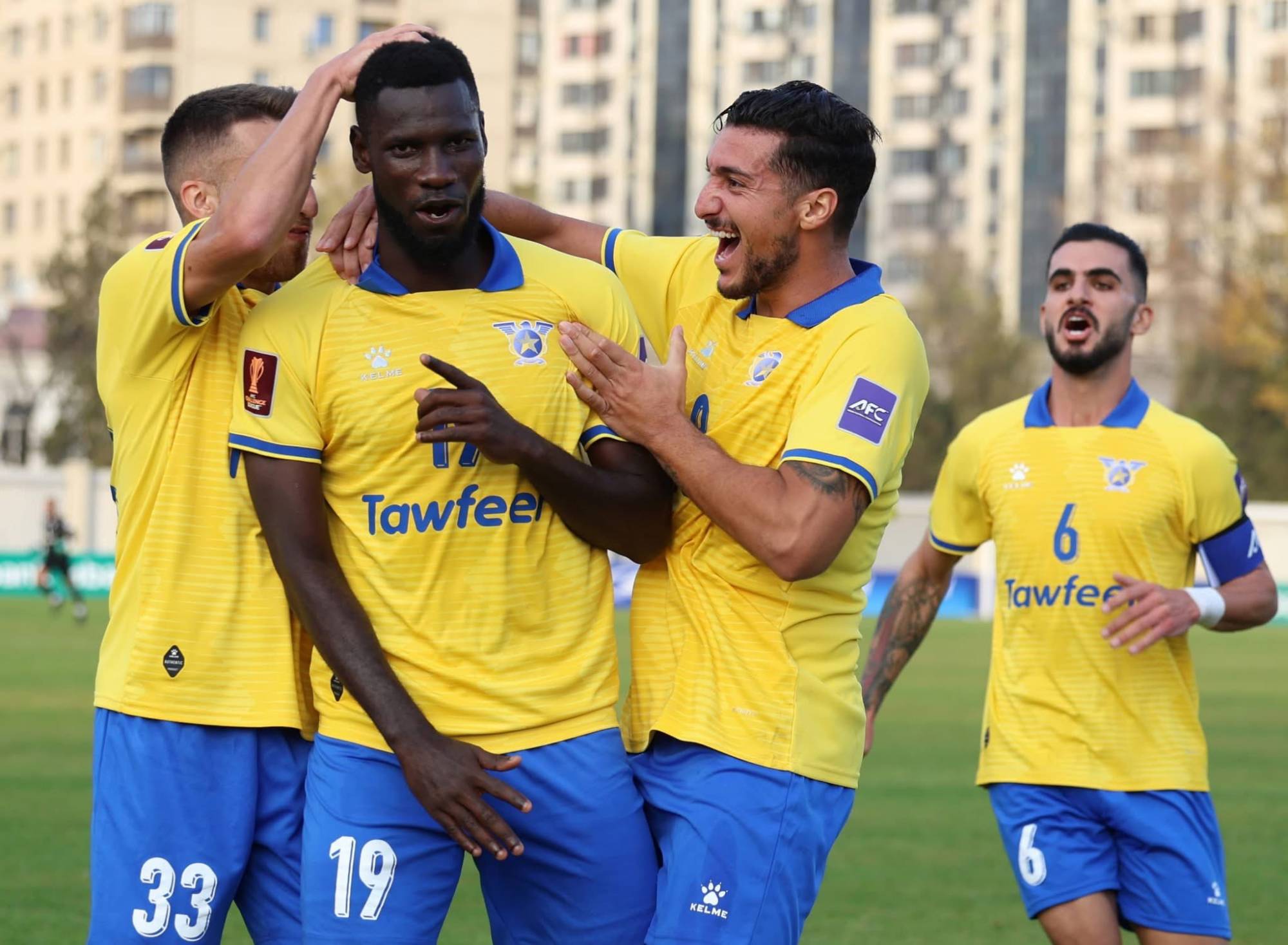 Football Lebanon - الصفاء باداء فني جيد يتعادل مع العربي الكويتي