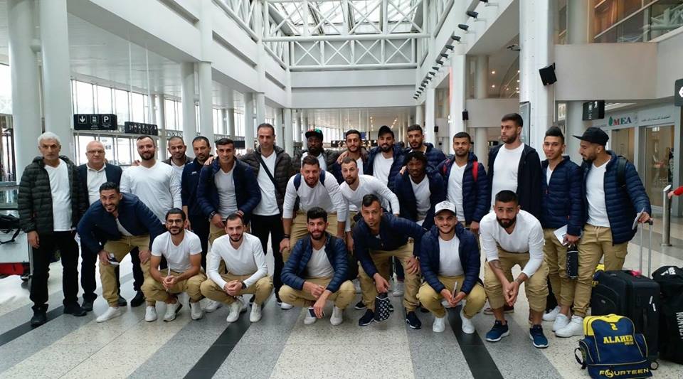 Football Lebanon - ⁨بعثة العهد تغادر الى البحرين لمواجهة الجيش السوري⁩