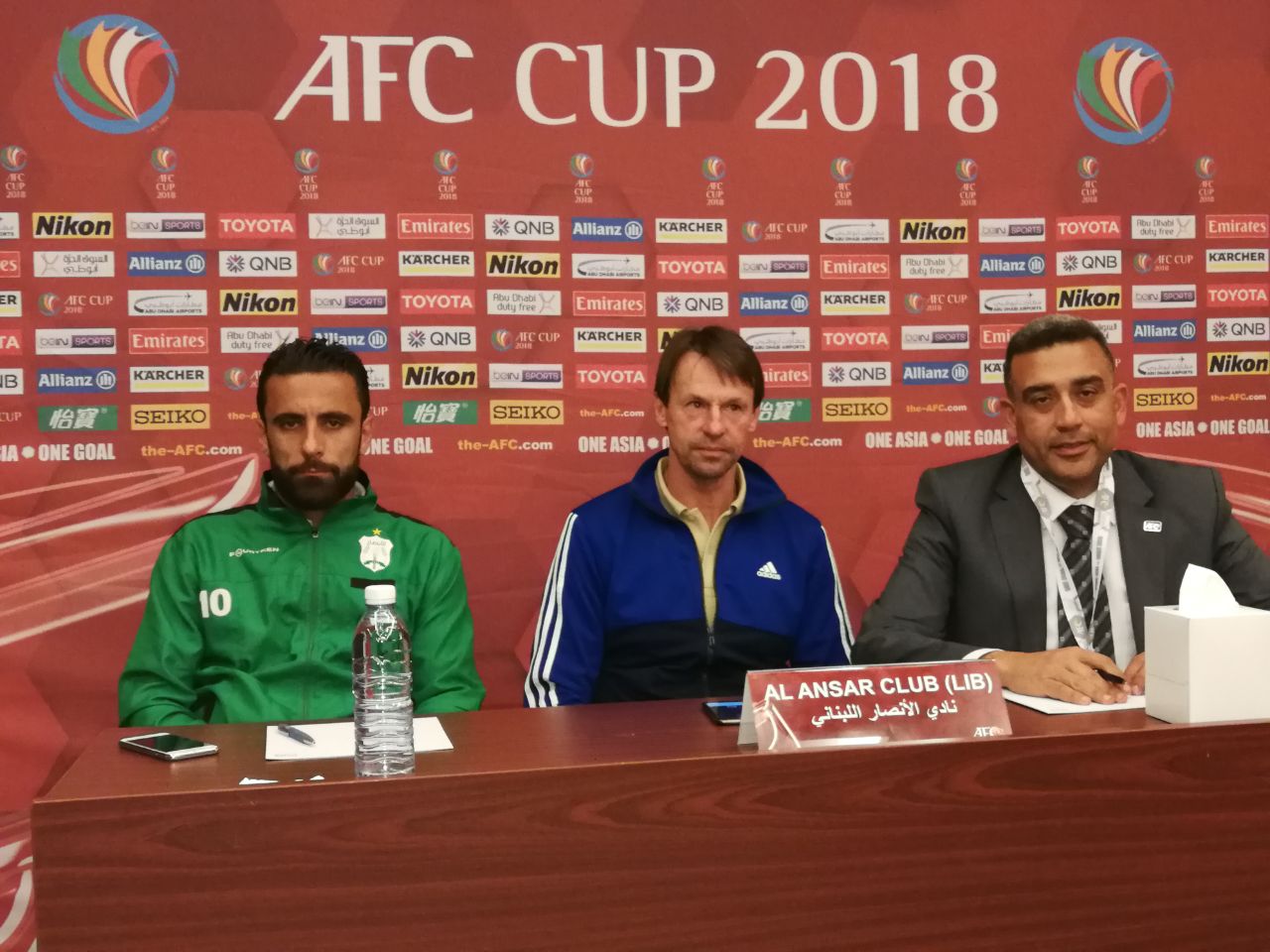Football Lebanon - المؤتمر الصحفي | ستراكا - مستعدون للمعركة الكروية وأونيكا لكتابة سطور الانصار آسيويا