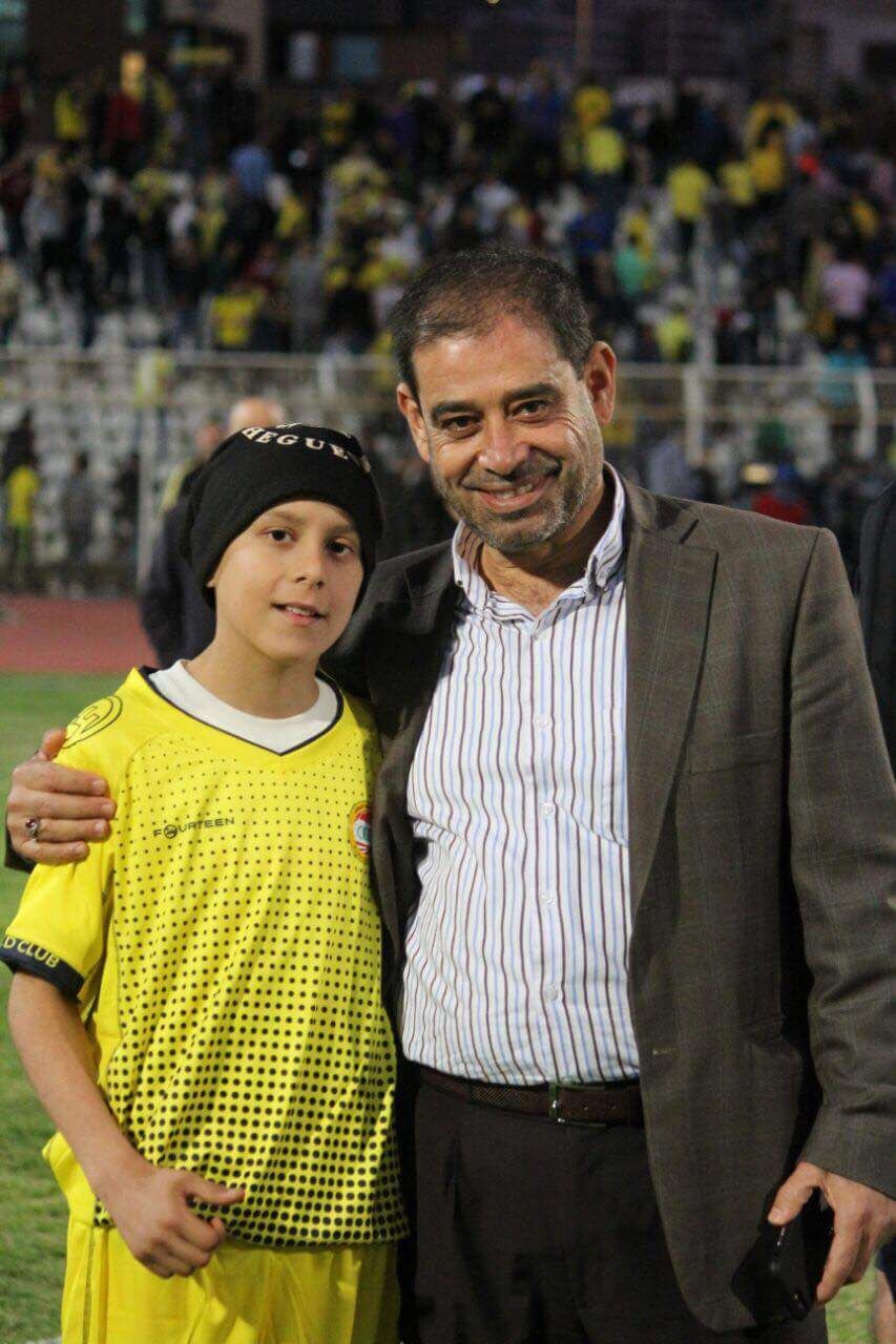 Football Lebanon - العهد يحقق حلم الطفل قطايا