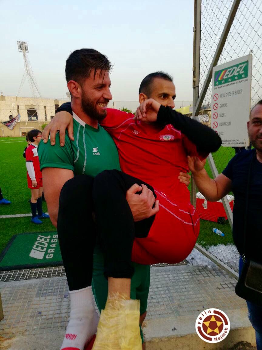 Football Lebanon - إصابة جلول في تمارين المنتخب