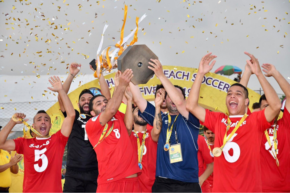 Football Lebanon - منتخب شاطئية لبنان أبطالاً لبطولة تايلند