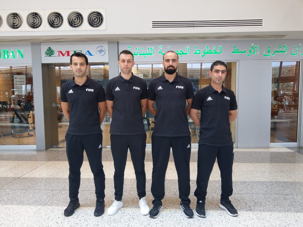 Football Lebanon - طاقم تحكيم دولي لبناني لقيادة مباراة الأردن وإندونيسيا