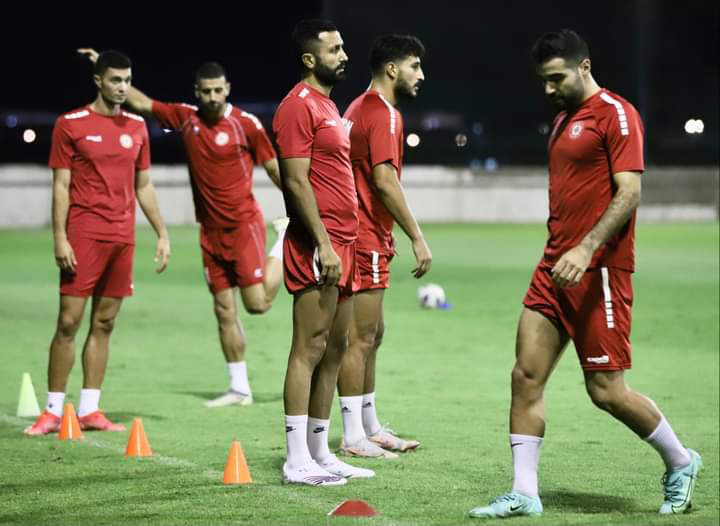 Football Lebanon - مران المنتخب اللبناني قبل الأخير استعداداً لمباراة الامارات