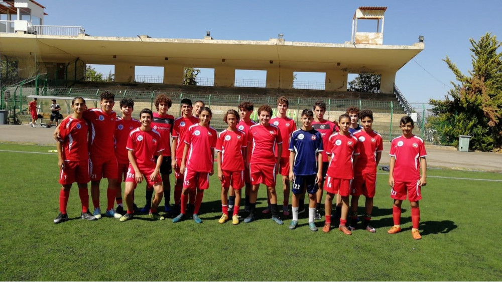 Football Lebanon - أشبال الأخاء في معسكر تدريبي