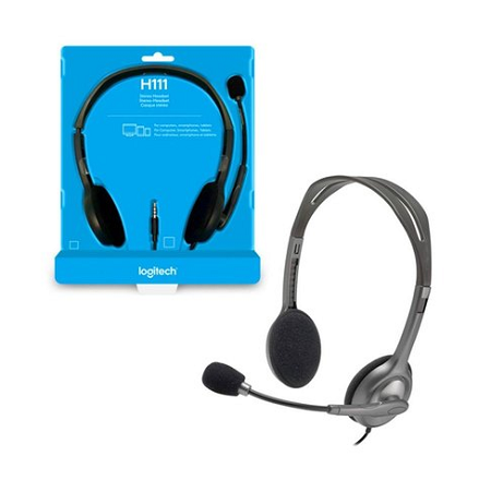 Logitech H111 Sterio Headset Pc  981-000593
