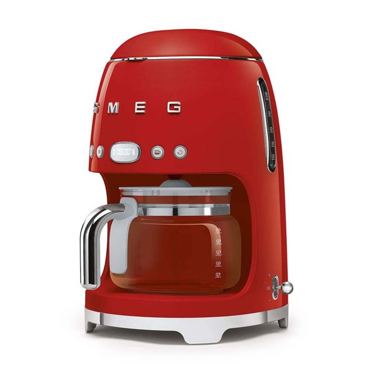 Smeg Drip Coffee Machine 1.4l Red 1050w