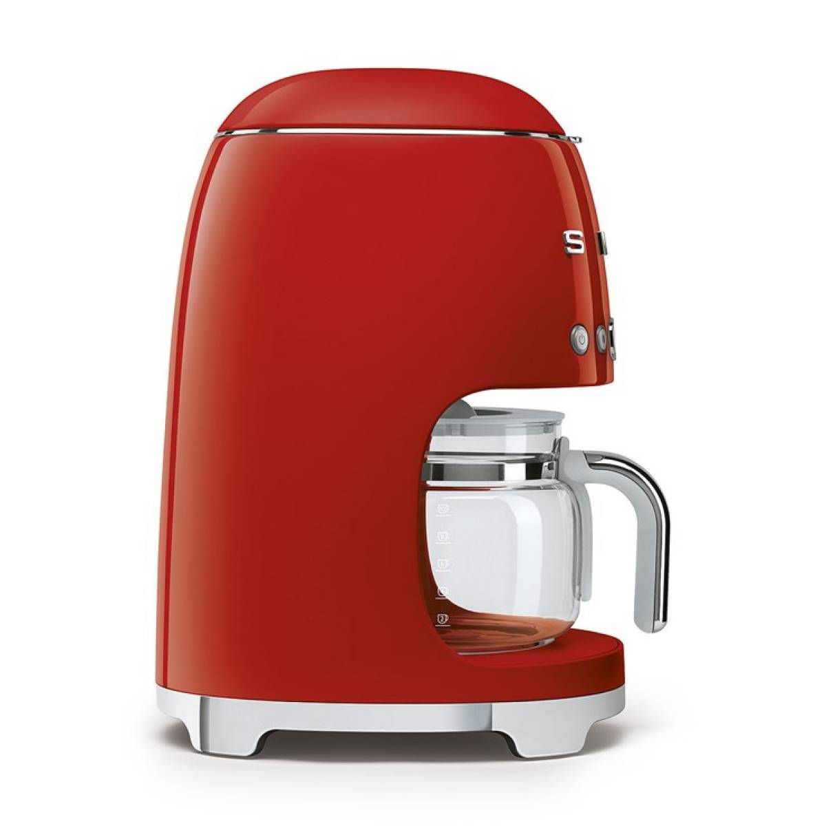 Smeg Drip Coffee Machine 1.4l Red 1050w