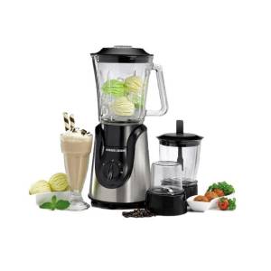 Black + Decker 600w Glass Blender With 2 Mills