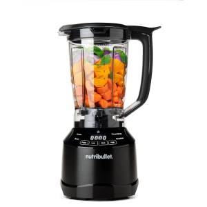 Nutribullet Smart Touch Blender Combo 1500w, With Intelligent Prog, 3 Speeds & Pulse, 8 Accessories, Smoothie Maker, Black, Nbt-0815