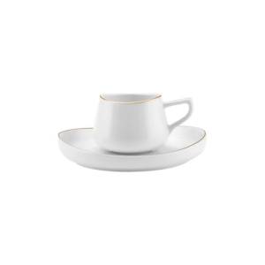 Karaca Streamline Hole Coffee Cup Set Of 6, 80ml, 153.03.06.8329