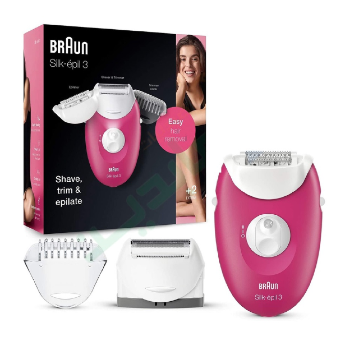 Braun Silk-épil SE 3410 Epilator for Legs & Body
