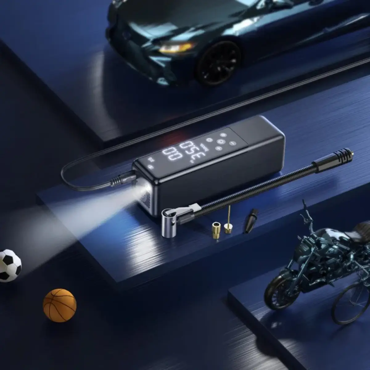 Hoco Portable Car Smart Air Pump ZP5