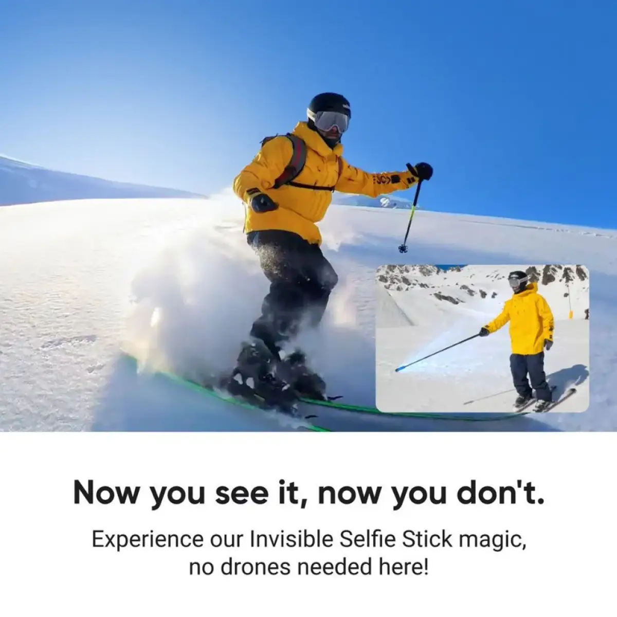 Insta360 Invisible Selfie Stick 114cm
