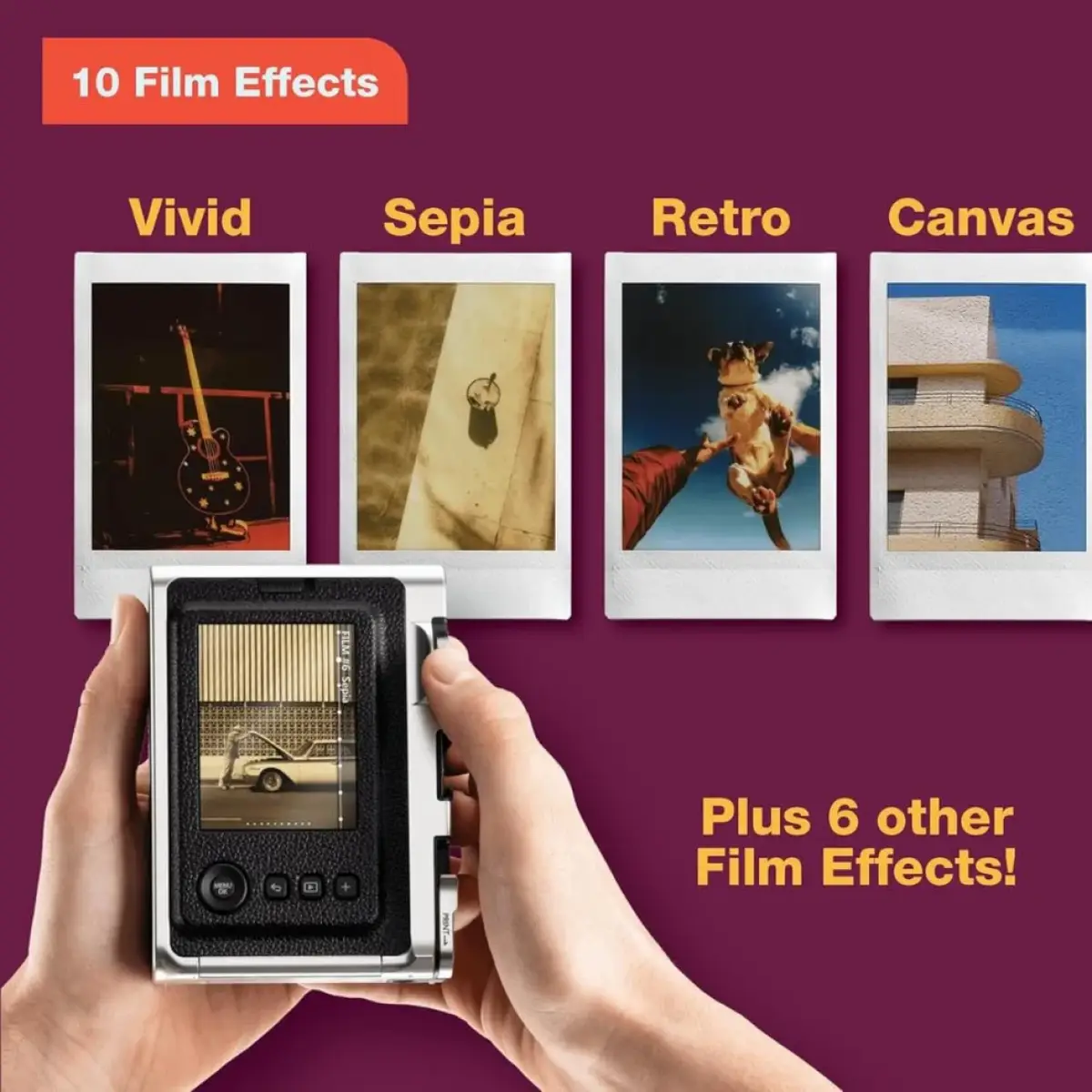 Fujifilm Instax Mini EVO Hybrid Instant Camera