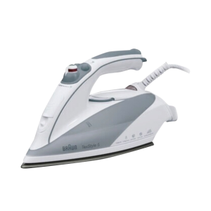 Braun Texstyle 5 Steam Iron TS 535 TPA, 2000 Watts, White/ Grey