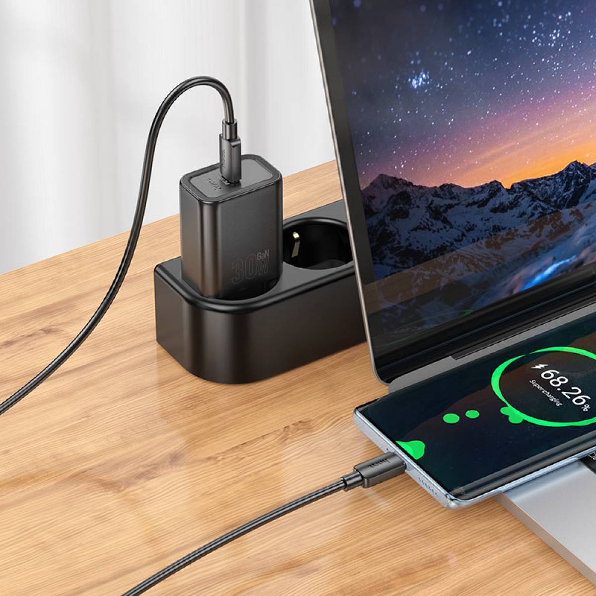 Hoco Wall Charger N62 Gentle PD30W
