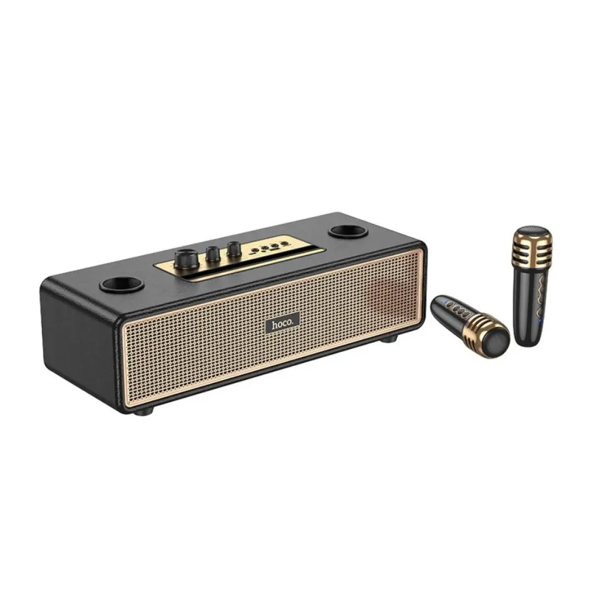 Hoco Graceful Wireless Dual-Mic Portable Karaoke Speaker