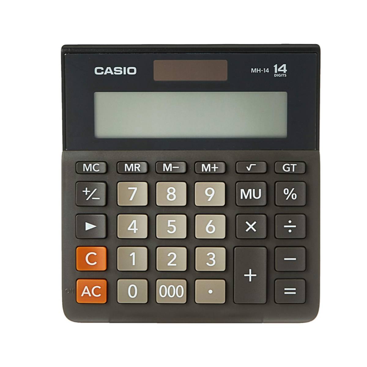Casio Mini Desk Mh-14-bk-w-dp(ph) Calculator