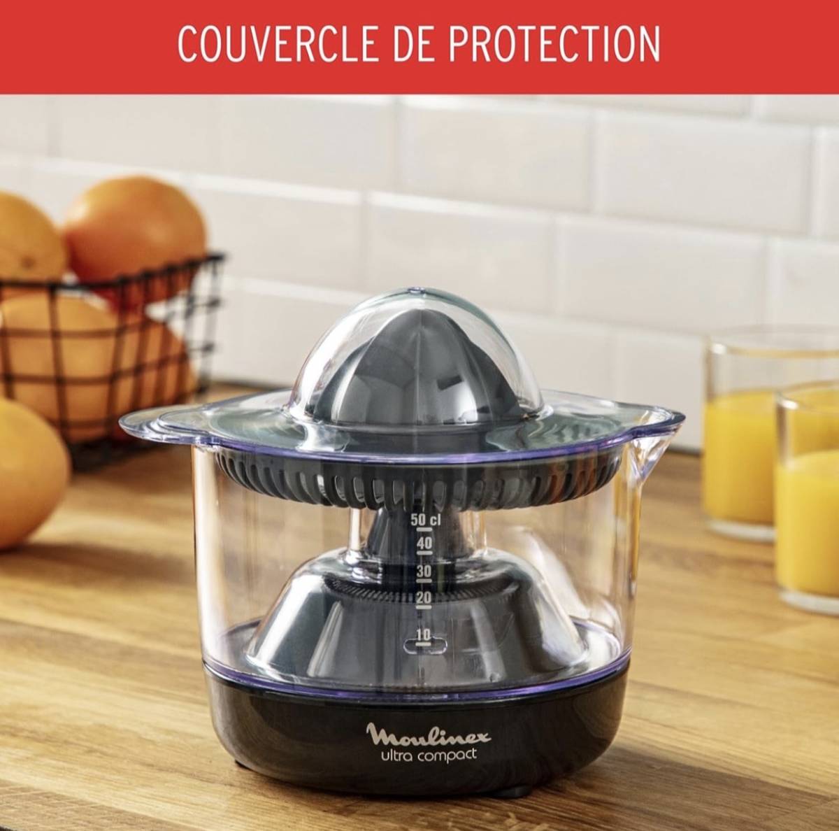 Moulinex Ultra Compact Citrus Presser 450 Ml