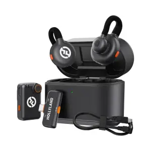 Hollyland Lark M2S Combo - Wireless Lavalier Microphone