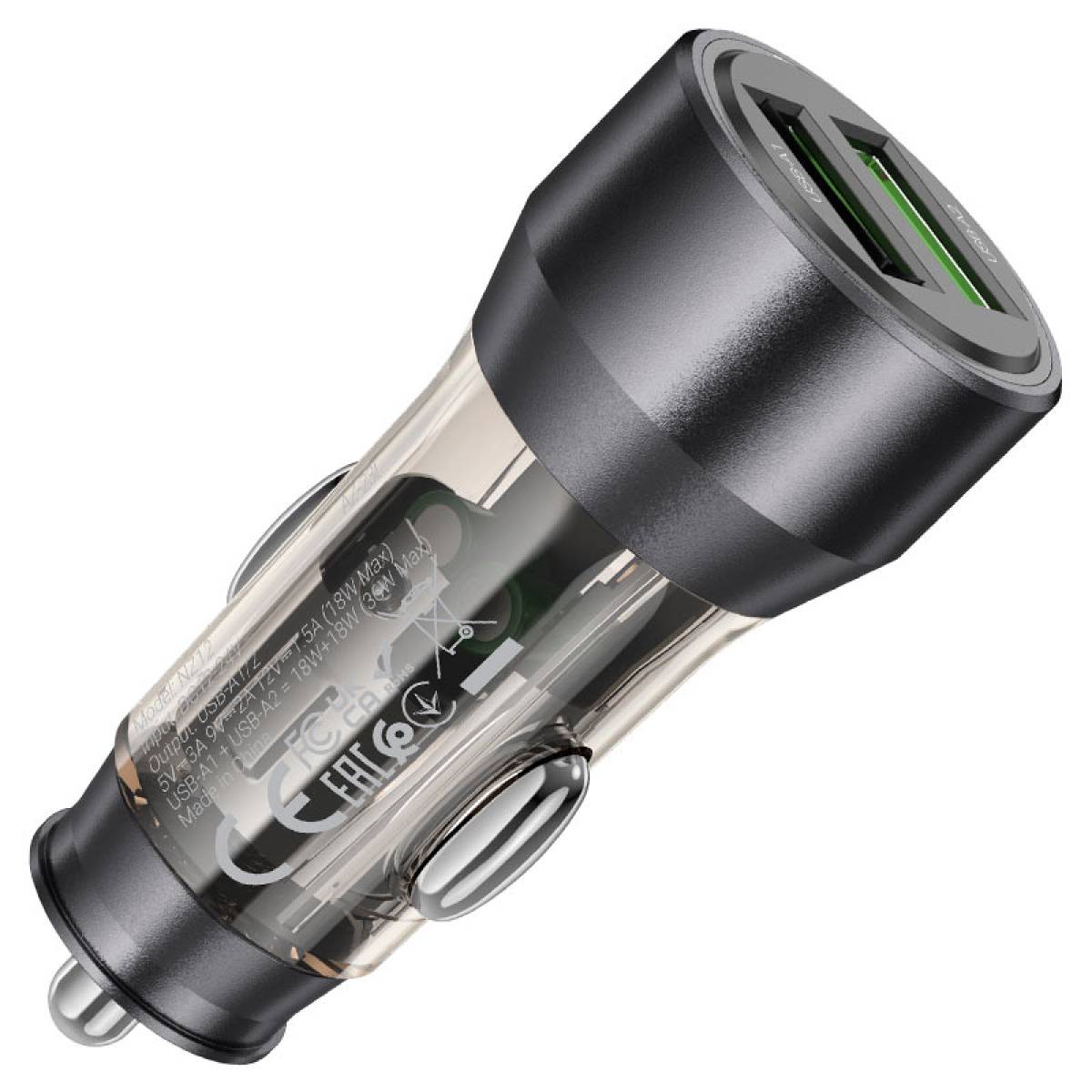 Hoco Car charger NZ12 Prosperity 36W