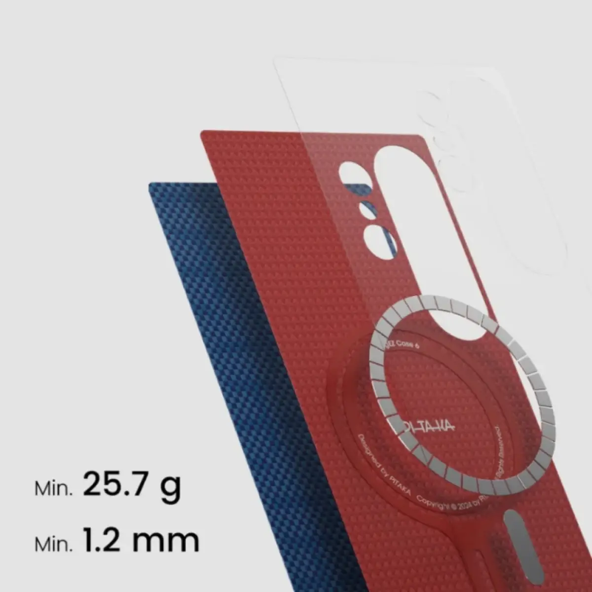 Pitaka Galaxy S25 Ultra Edge Case (Over The Horizon)