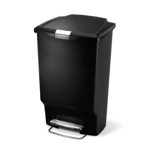 Simplehuman Rectangular pedal bin_plastic_grey_45l