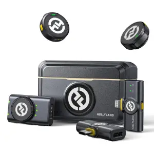 Hollyland Lark M2 Wireless Lavalier Microphone Combo