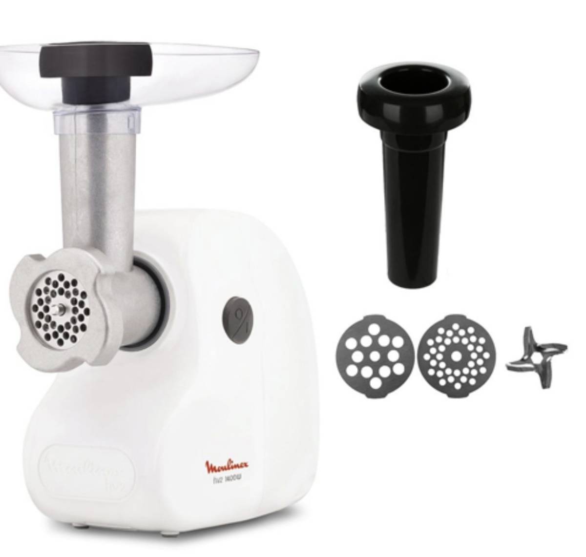 Moulinex Meat Grinder 1400W 1.7 kg/min White
