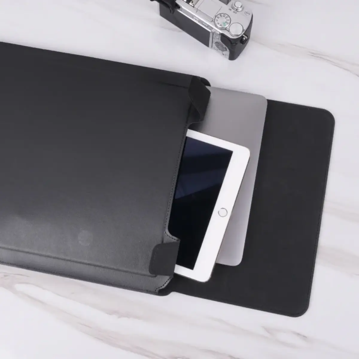 Hoco Laptop Bag with Mouse Pad and Stand - Black