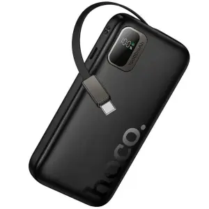 Hoco PD20W 10000mAh Power Bank With Telescopic Cable