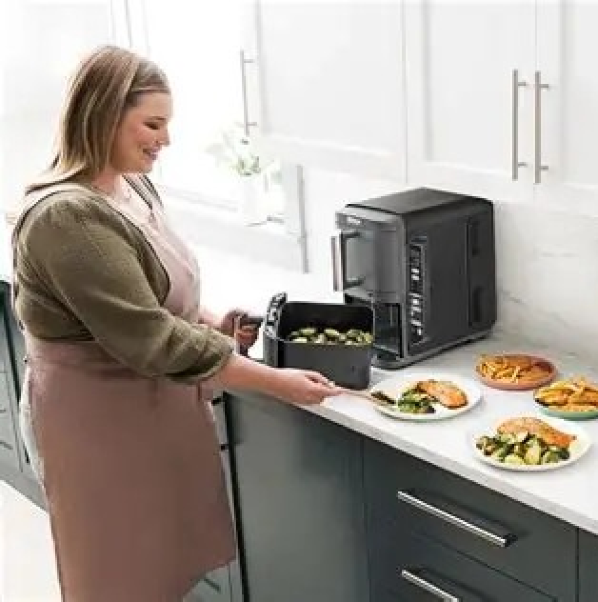 Ninja Double Stack Xl 2-level Air Fryer With 2470w