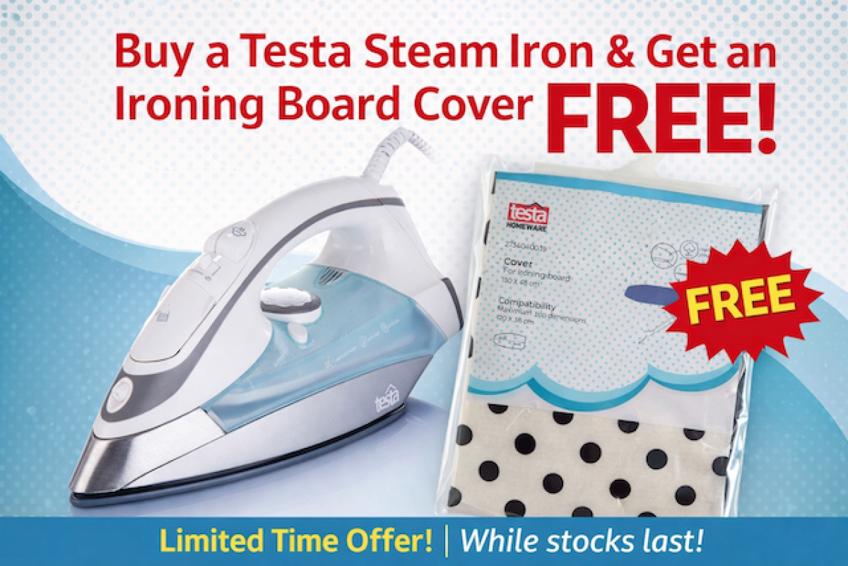 Testa Steam Iron(5020)+free Gift