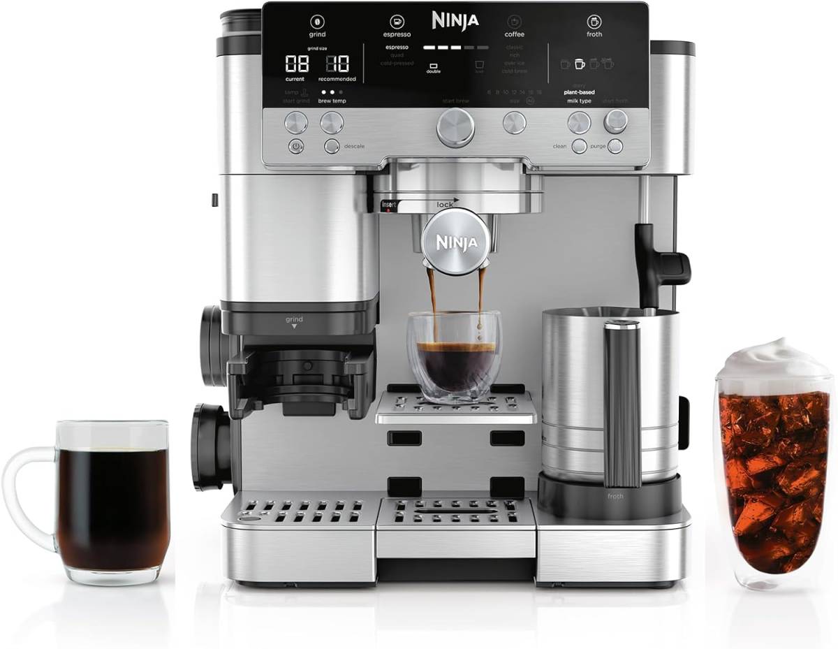 Ninja Luxe Premier 3-in-1 Coffee Maker With Grinder