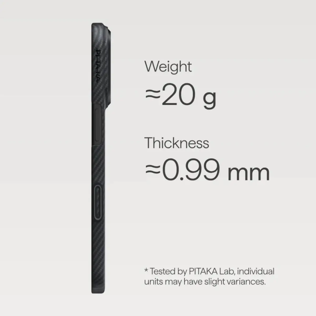 PITAKA Apple iPhone 17 Pro Max Aramid Fiber Case