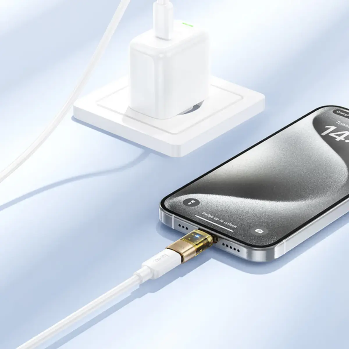 Hoco Adapter USB-C to Lightning UA36D