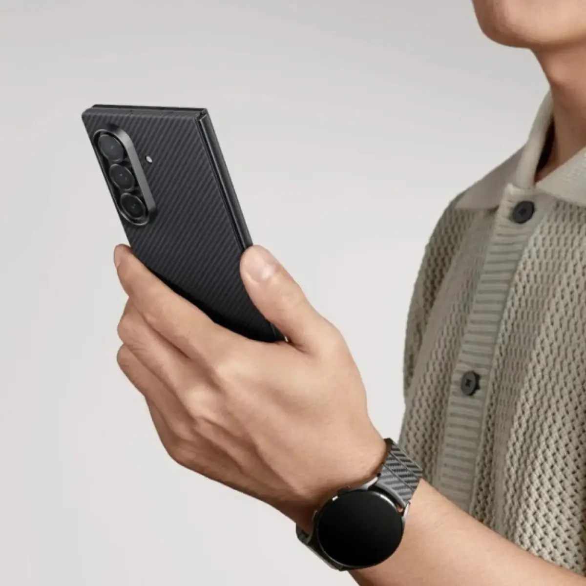 PITAKA Samsung Z Fold 7 Aramid Fiber Case