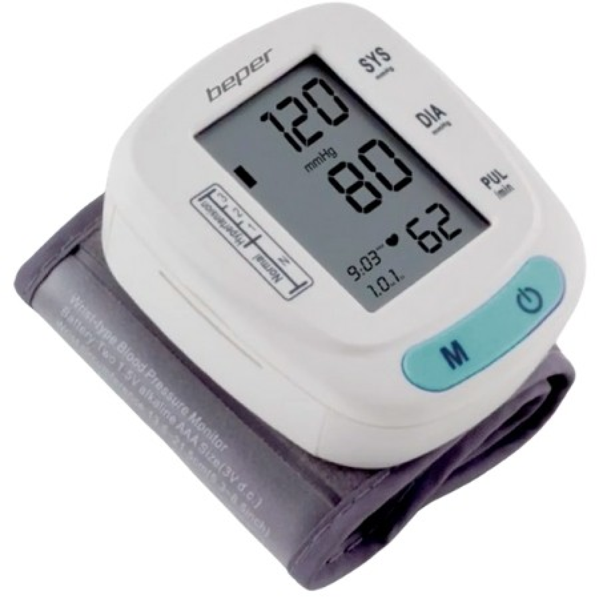 Beper Wrist Blood Pressure Monitor, 40.121