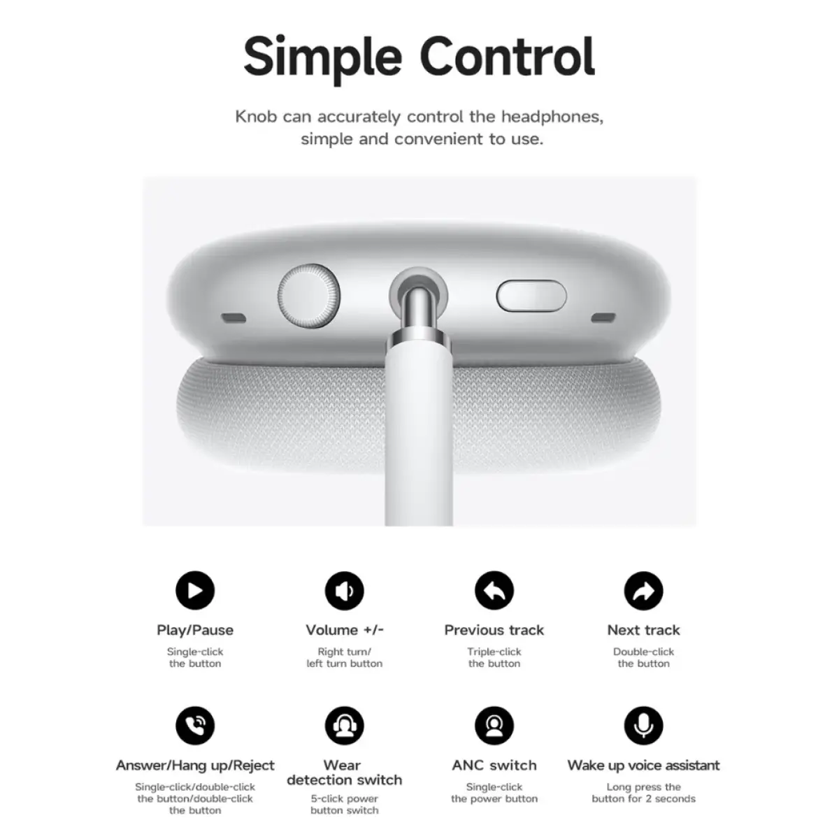 Hoco Wireless Headphones ANC W58