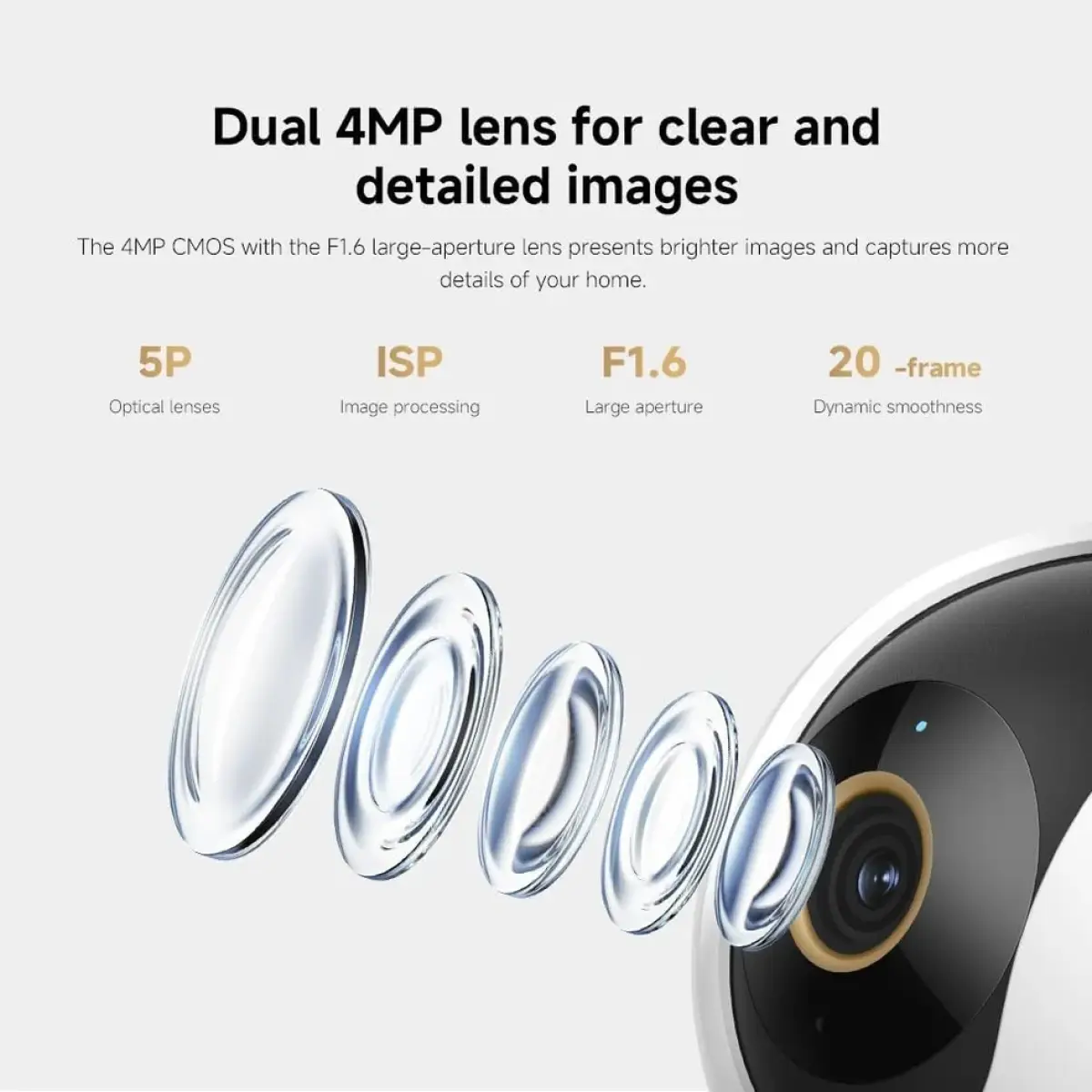 Xiaomi Camera Security Camera C500 Dual AI Smart