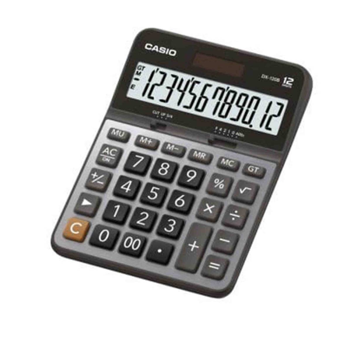 Casio Dx-120b-w-dc Desktop Calculator