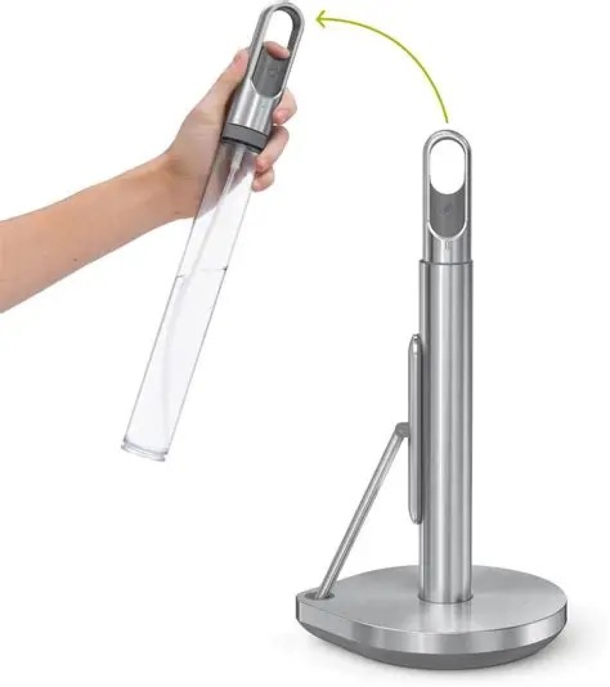 Simplehuman Paper towel pump, brushed