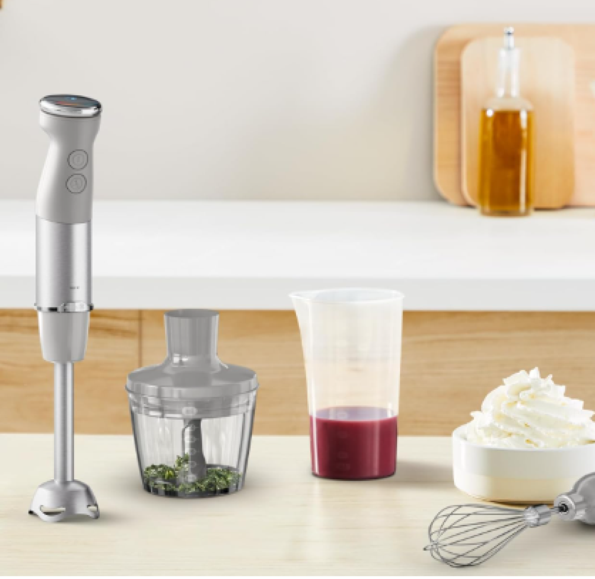 Tefal Quickchef+ HB673B30 Hand Blender 1000 W Powelix Blade Technology