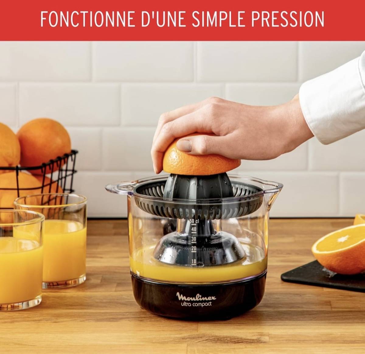 Moulinex Ultra Compact Citrus Presser 450 Ml