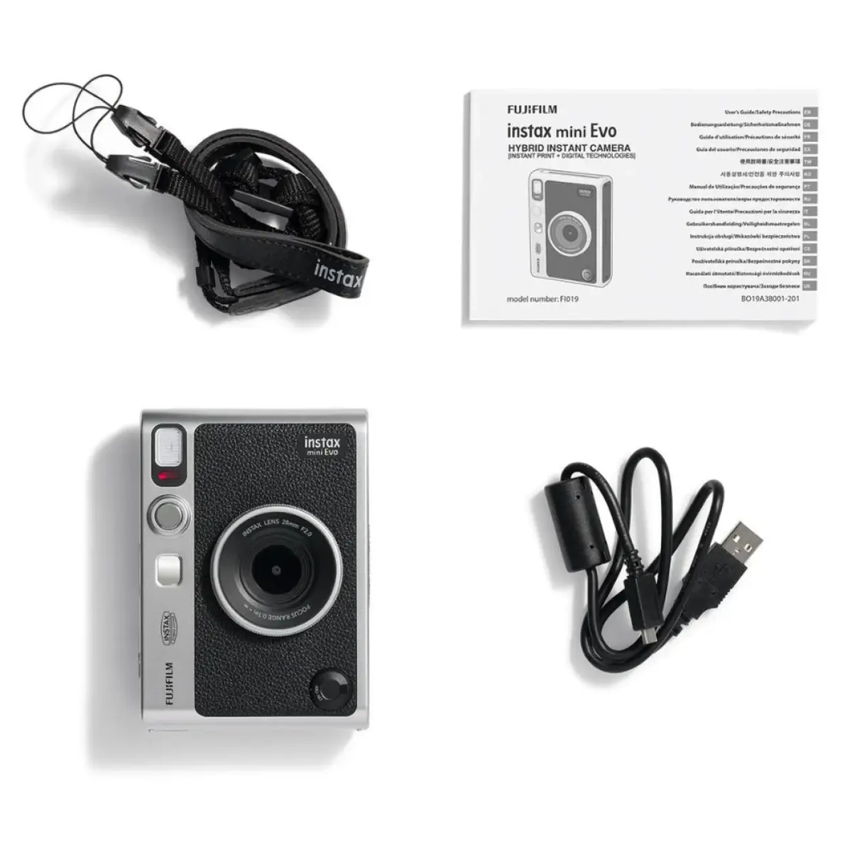 Fujifilm Instax Mini EVO Hybrid Instant Camera