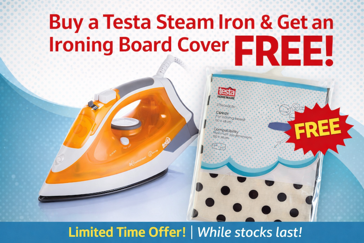 Testa Steam Iron(5022)+free Gift